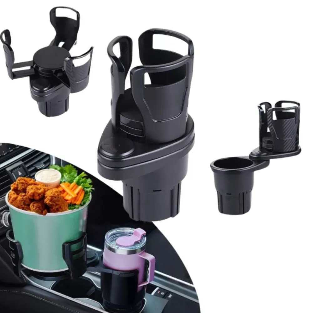 🥗🚗 Marmita Elétrica Portátil 12V/24V + 110V/220V com Porta-Copo Giratório 360° - Imagem 5