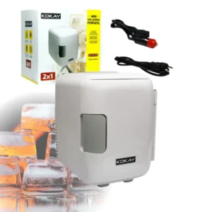 🚗❄️ Mini Geladeira Portátil 4L – Resfria e Aquece Onde Você Estiver!