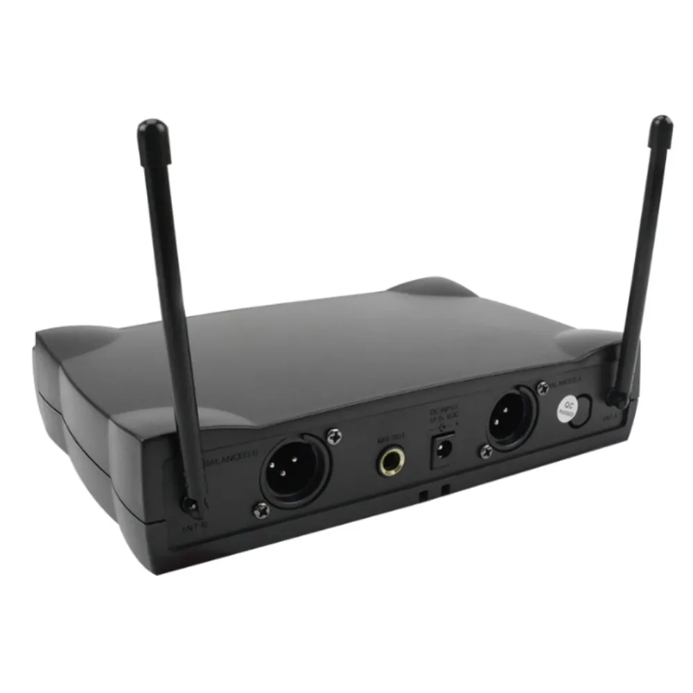 🎤 Microfone Profissional Wireless UHF Alcance Até 60m com Receptor — Som Limpo e Estável para Eventos - Imagem 2