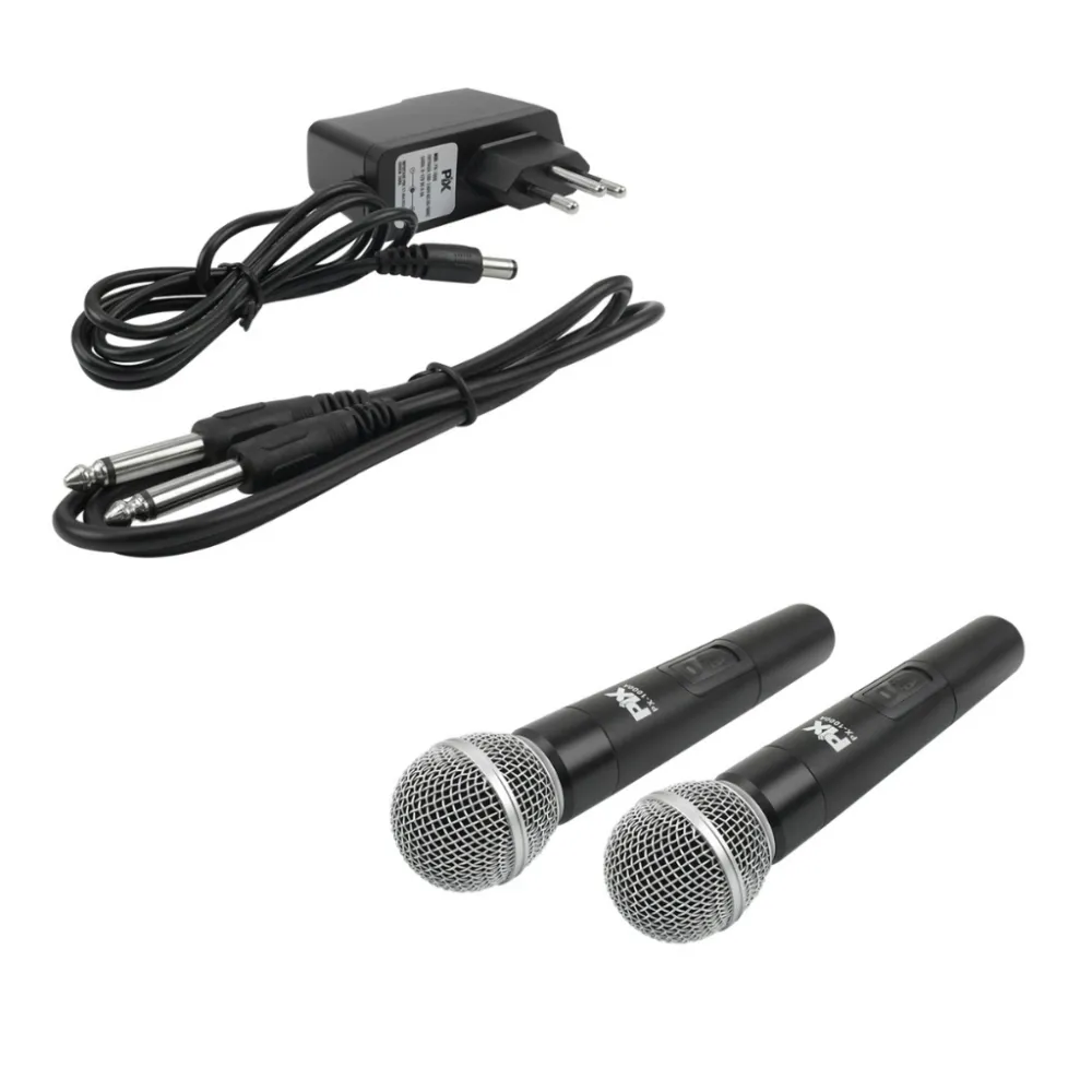 🎤 Microfone Profissional Wireless UHF Alcance Até 60m com Receptor — Som Limpo e Estável para Eventos - Imagem 3
